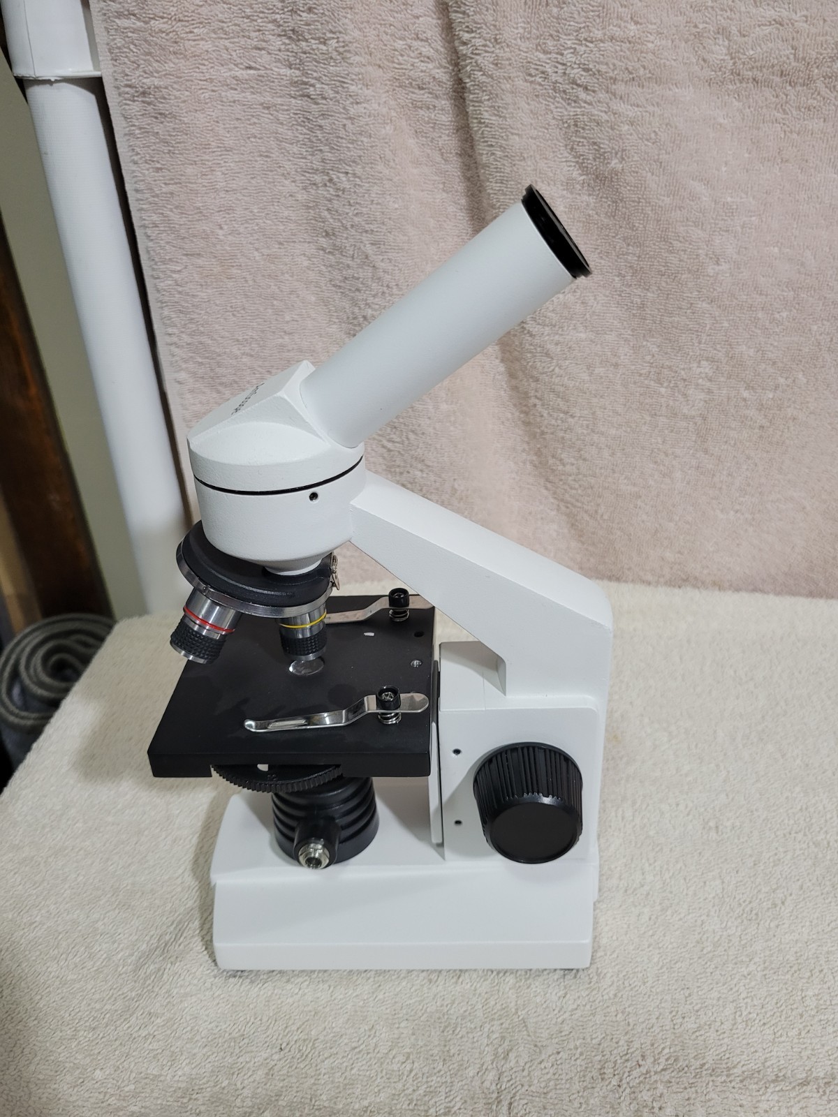 AMSCOPE M102C BIOLOGICAL SCIENCE STUDENT COMPOUND MICROSCOPE