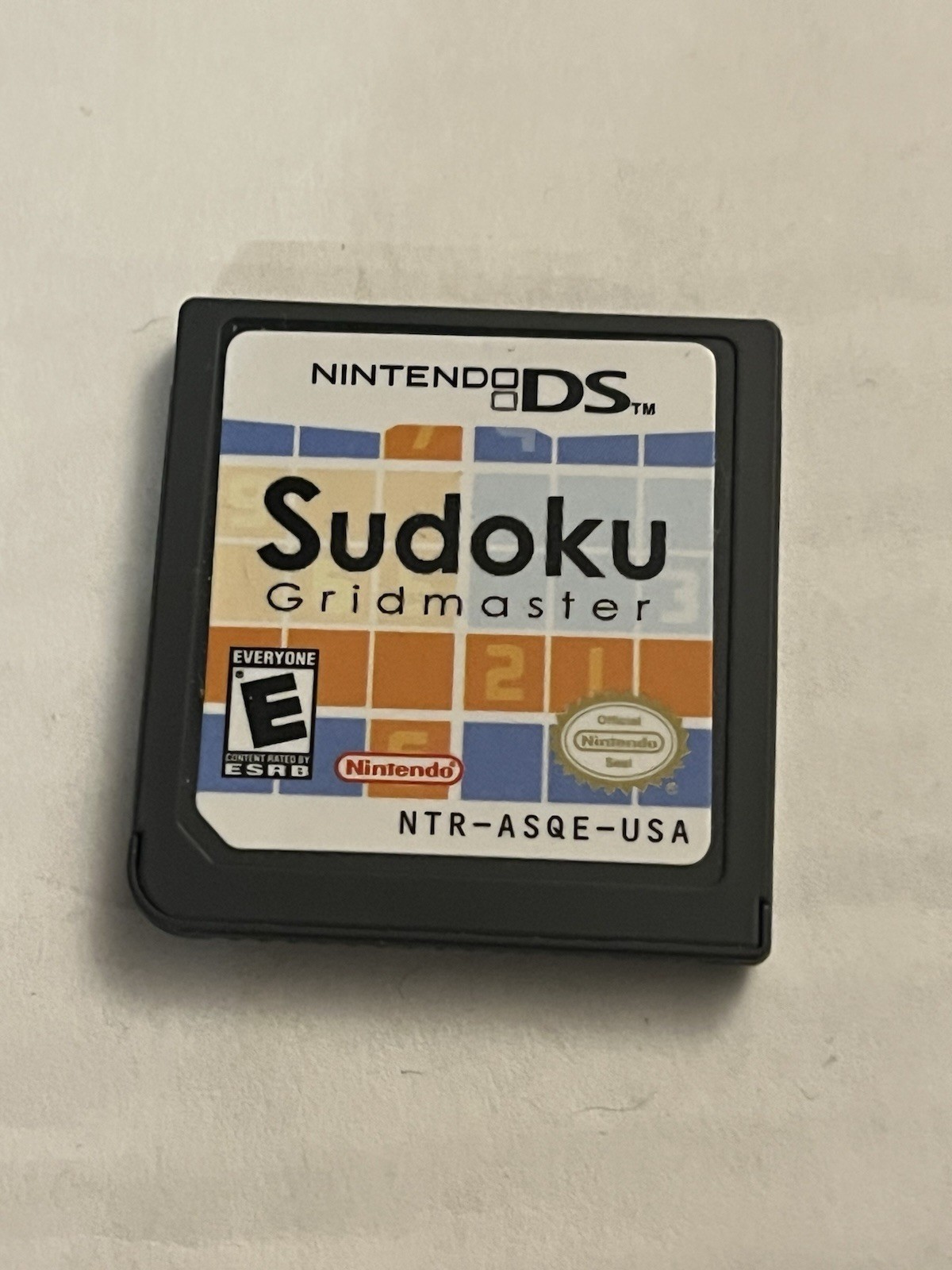 Sudoku Gridmaster Nintendo DS Cartridge Only