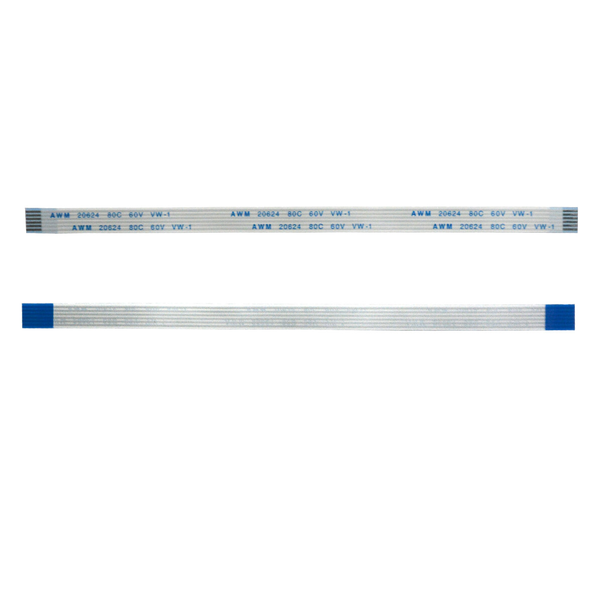5/10/15/20/30/40/50/60cm 8 Pin 1.25mm FFC FPC Flexible Flat Cable AWM VW-1 20624