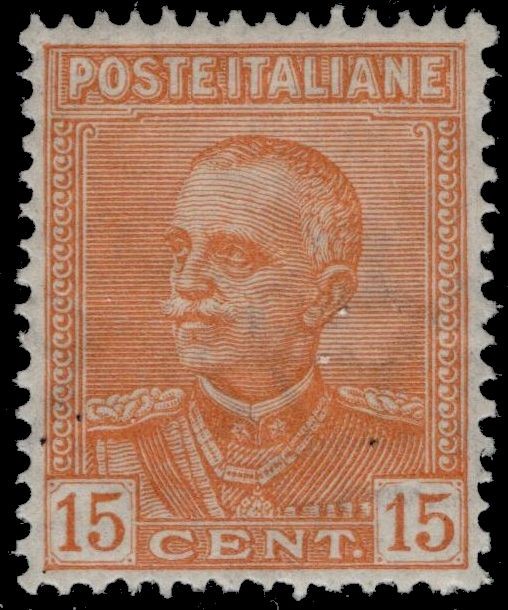 ITALY 198 - King Victor Emmanuel III "1929 Brown Orange" (pc24505)
