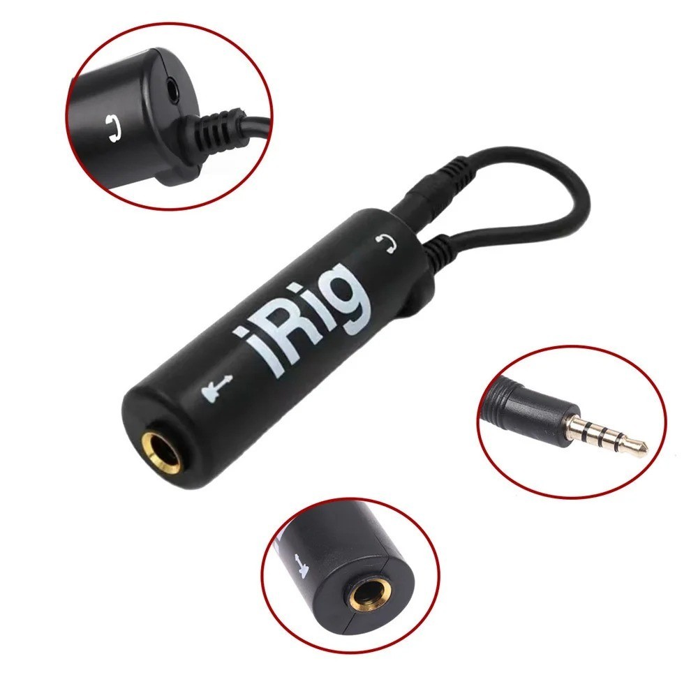Guitar Interface Converter Replacement Guitar for Phone for A7Q68944