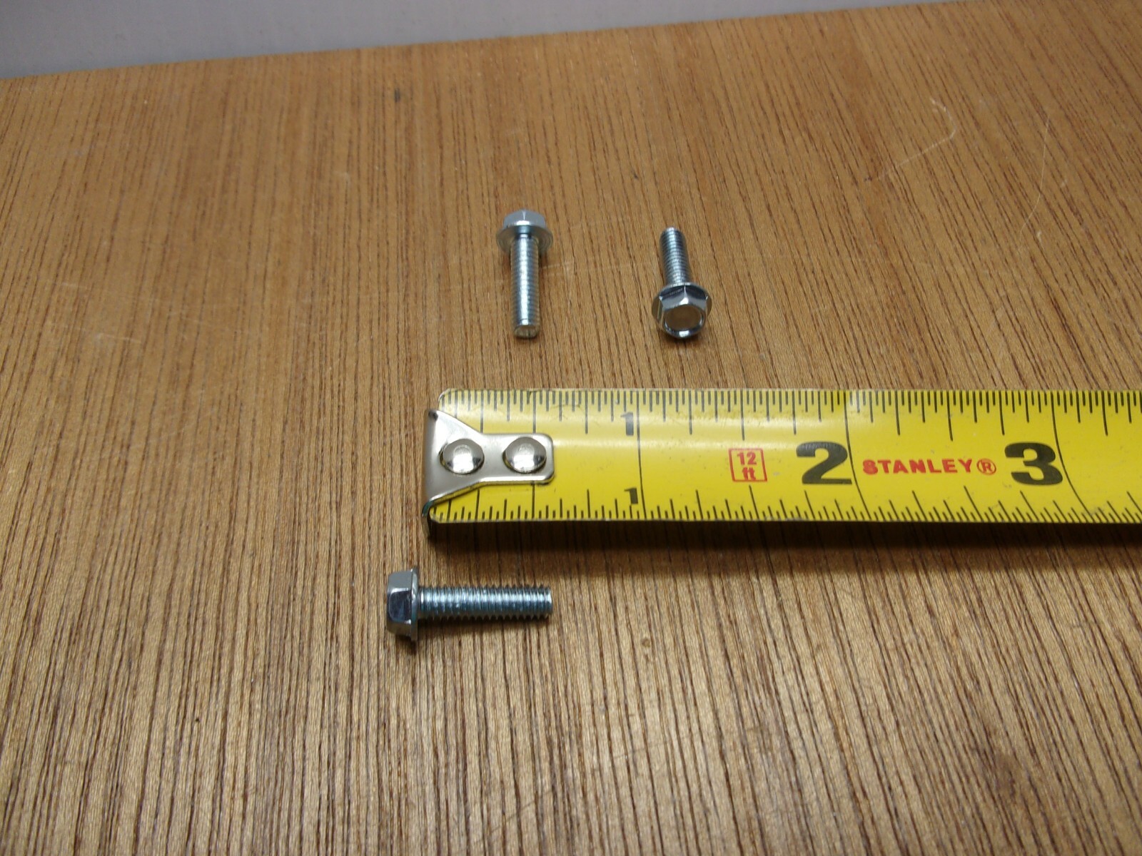 (Qty.100) 8-32 X 5/8" Indented Hex Flange Head Zinc Machine Screws Full Thread