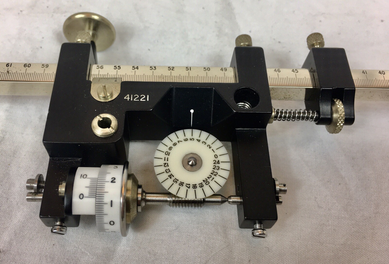Vintage ALLBRIT Fixed Arm Polar Planimeter, Mathmatical Measuring Instrument