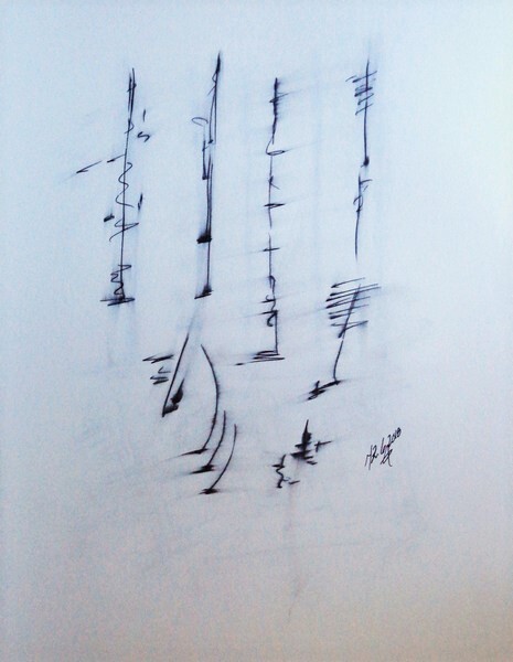 Matt Zedler Original | Drawing  | #B436 | 1 of 1 | 9 x 12" | Ink on Paper | $200