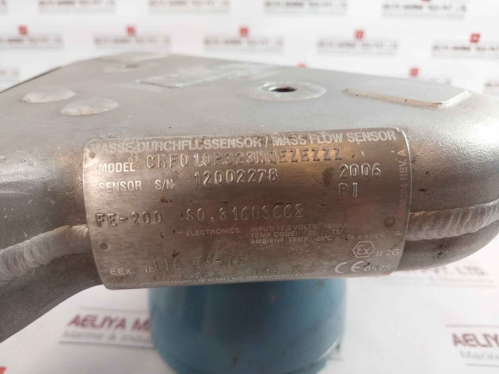 Micro Motion CMF010P323NQEZEZZZ Mass Flow Sensor 672933.41
