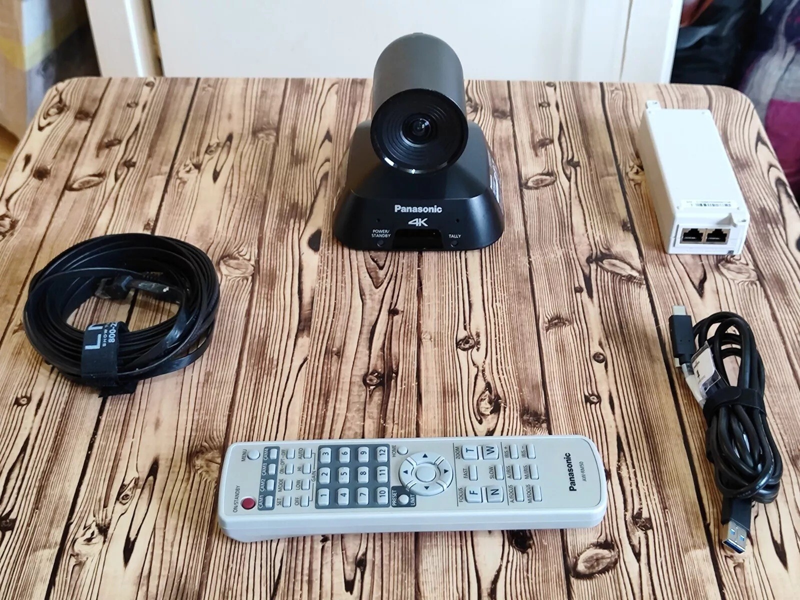 PANASONIC AW UE4 4K HDMI PoE LIVE STREAMING BROADCAST HDTV Zoom IP CAMERA
