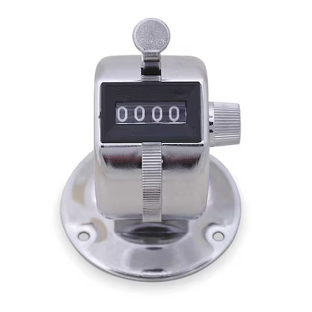 Enm M4501nf Counter, Mechanical, 4 Digit, Hand Tally
