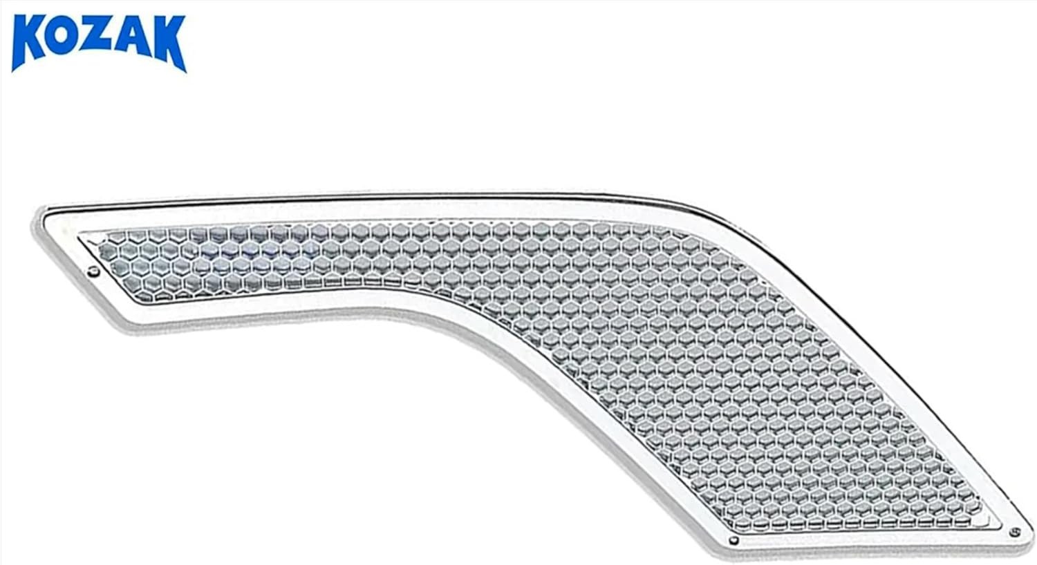 Side Grille Hood Air Intake Vent Chrome Right Compatible with Volvo VNL 04-2017