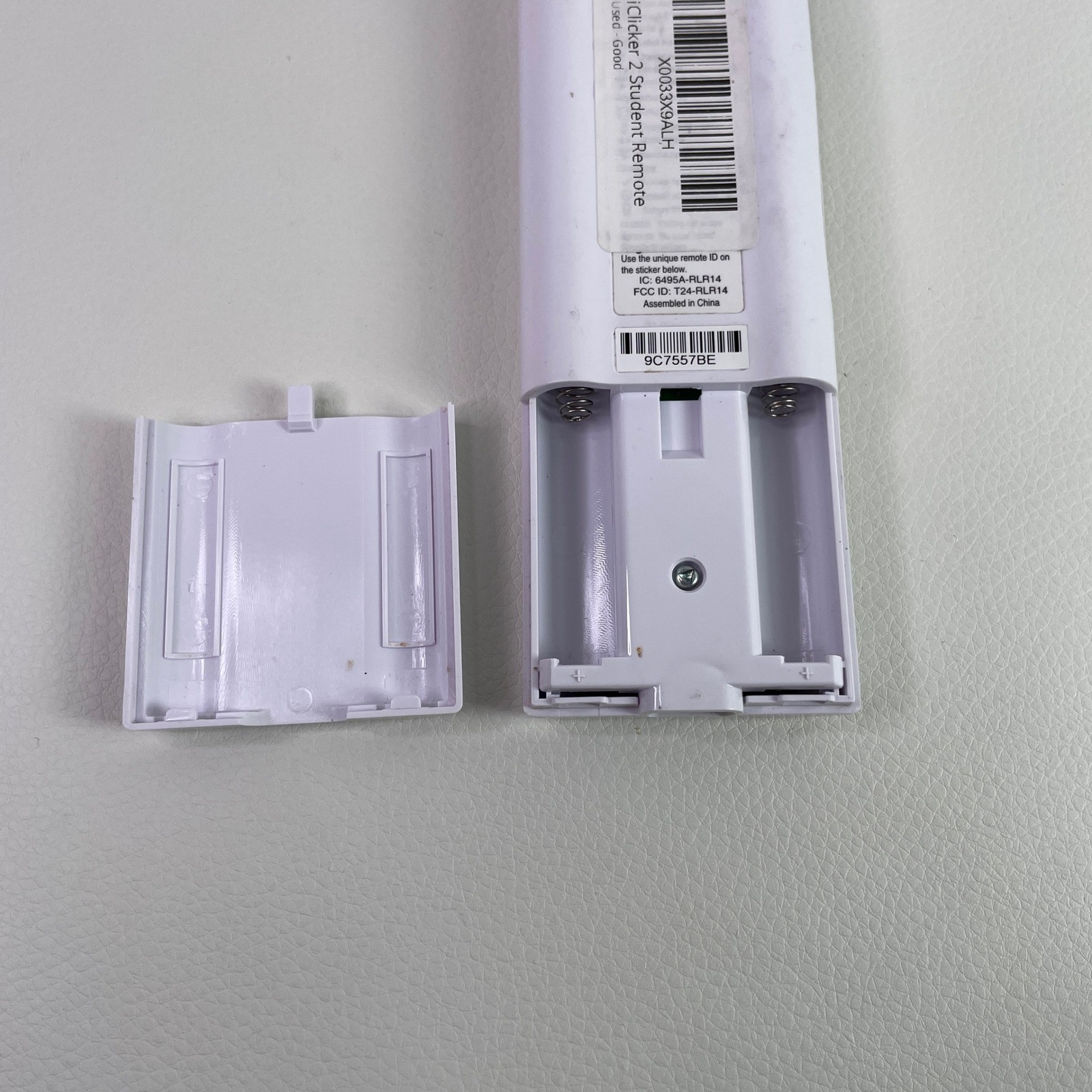 iClicker 2 Student Remote White 9C7557BE ~TESTED Fast Shipping