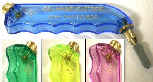 Toyo Pistol Grip Glass Cutter Supercutter with TAP Wheel for Better Scores!
