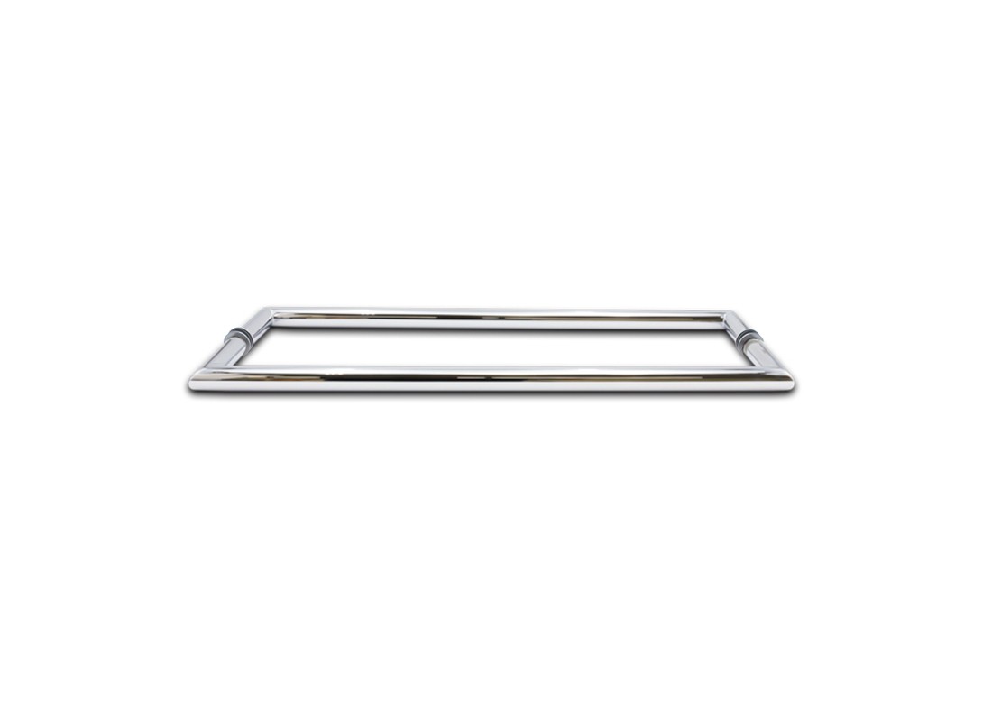 FHC Back To Back Round Towel Bar 18" CTC Brass Material Polished Chrome Finish