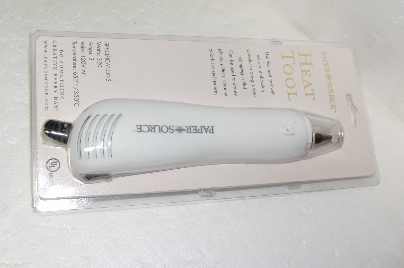 Paper Source Heat Tool Embossing Scrapbooking Crafts NEW $23.95
