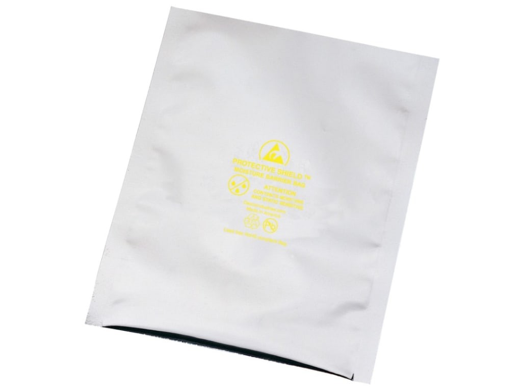 Desco 13816 - Statshield standard moisture barrier bag, 3.5 mil thickness (pack
