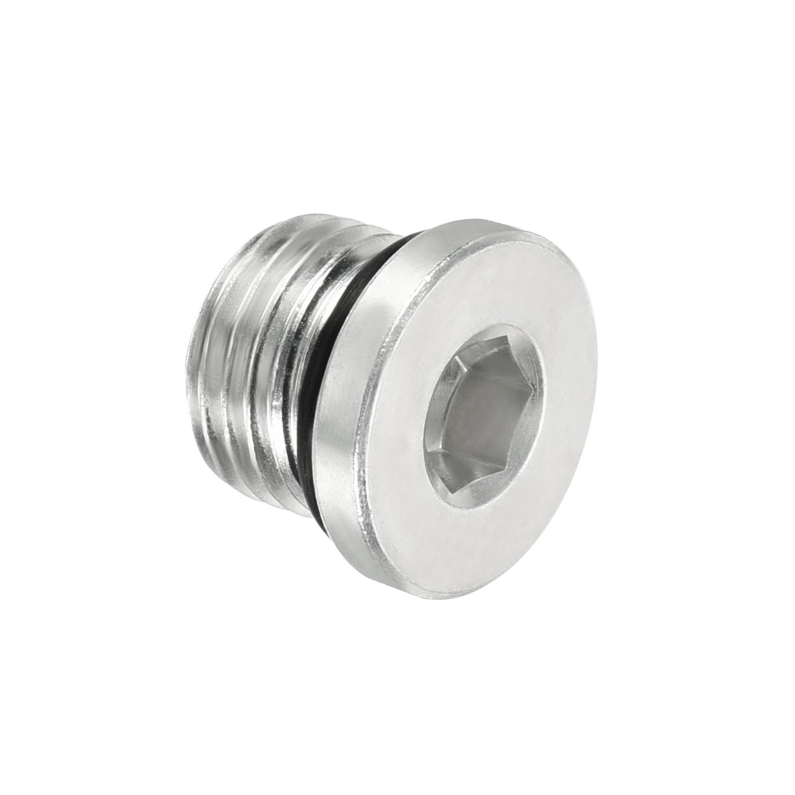 1/2-20UNF Hex Head Pipe Fitting Plug Male Thread 45# Steel Plugs