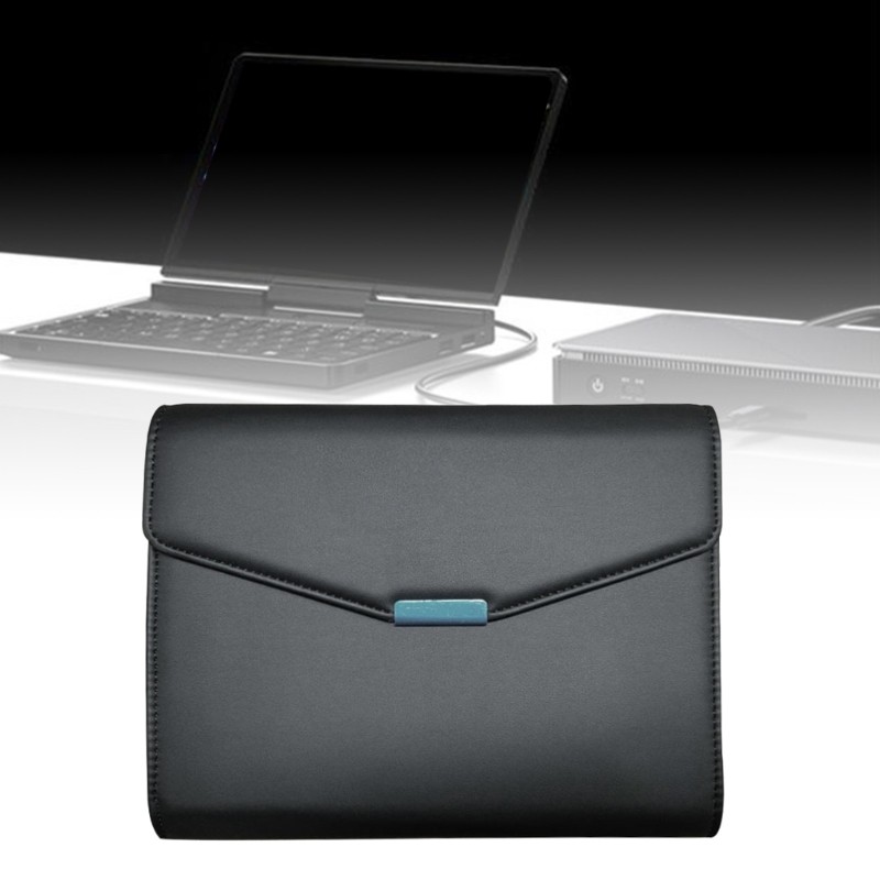 Versatile Leather Pouch For Pocket4 Mini Computer Holder Strengthened Frame