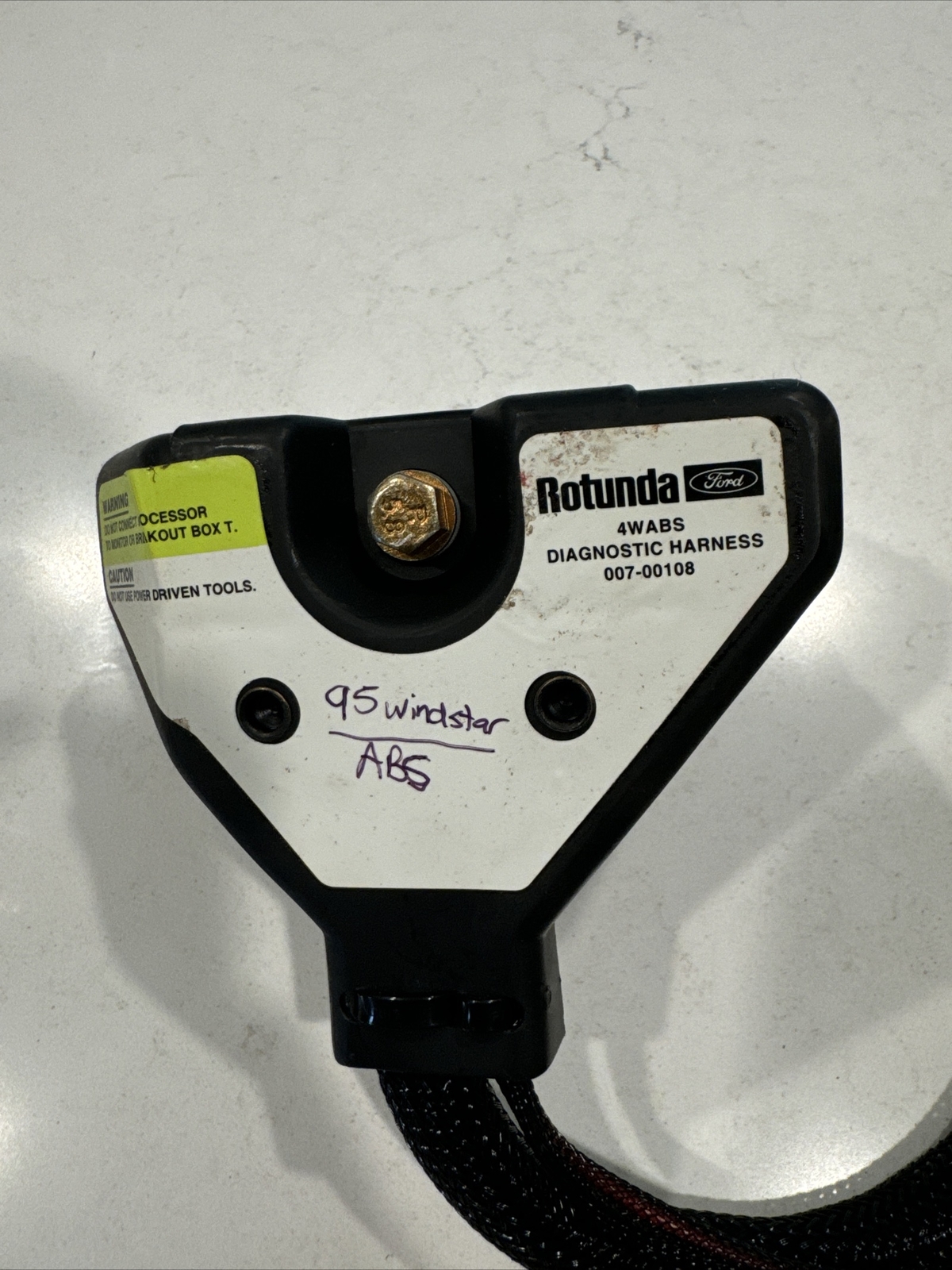 Ford Rotunda 007-00108 4WABS Diagnostic Harness Adapter Tool