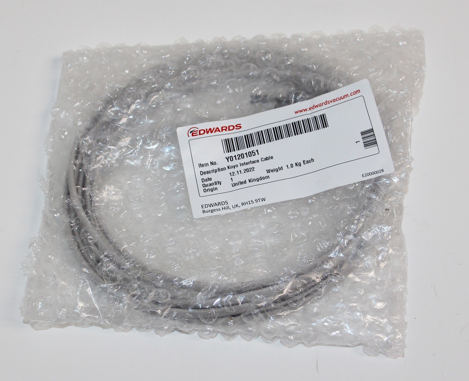EDWARDS Y01201051 Koyo Interface Cable