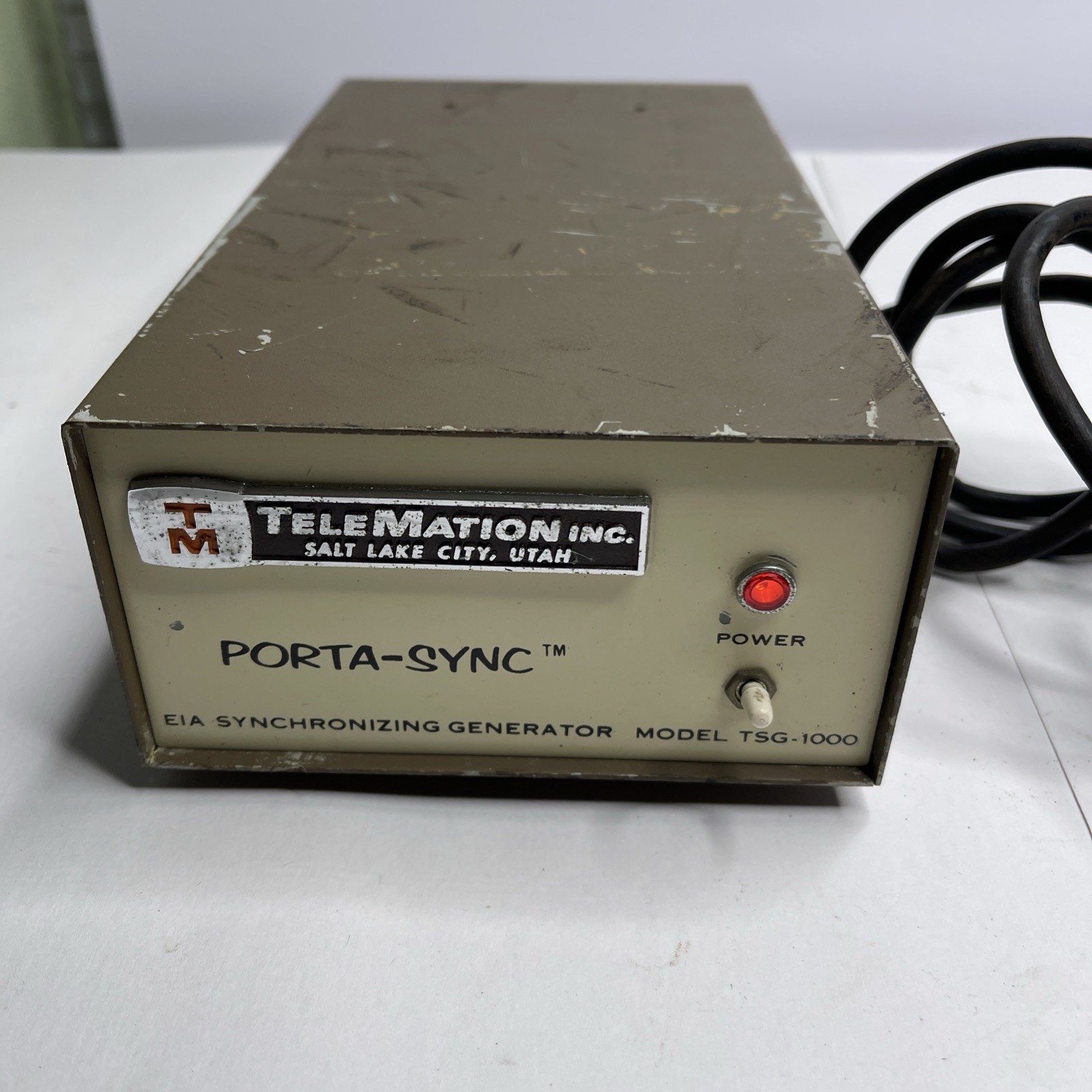 Telemation Porta-Sync  EIA Synchronizing Generator TSG-1000