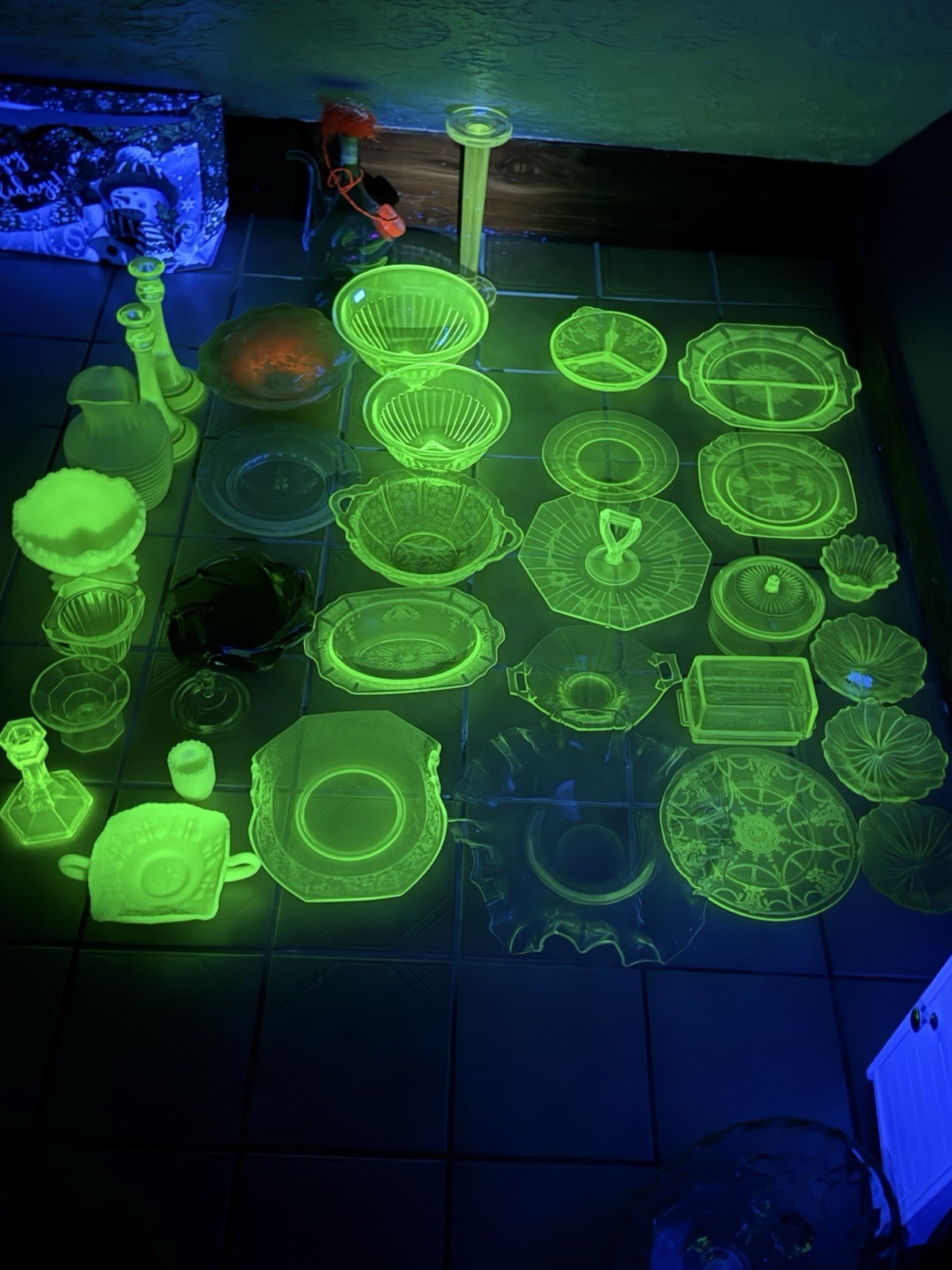 Uranium Glass Mystery Box