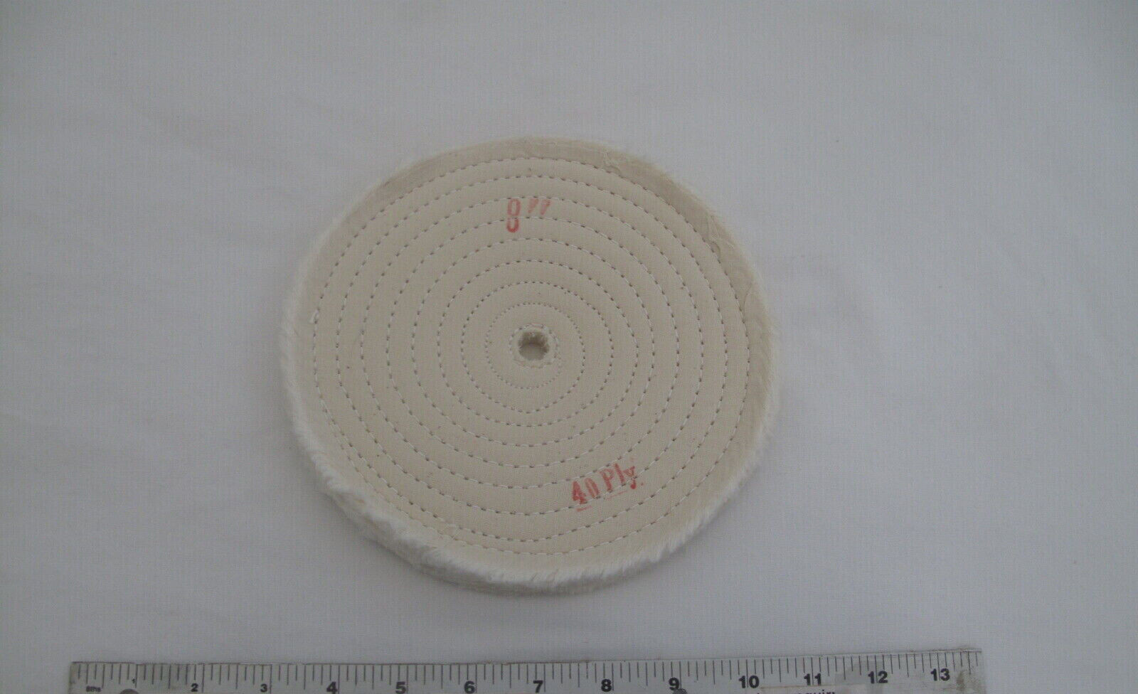 (1) NEW  8" Spiral Sewn Buffing Polishing Wheel 1/2" Thickness 40-ply Auto Metal