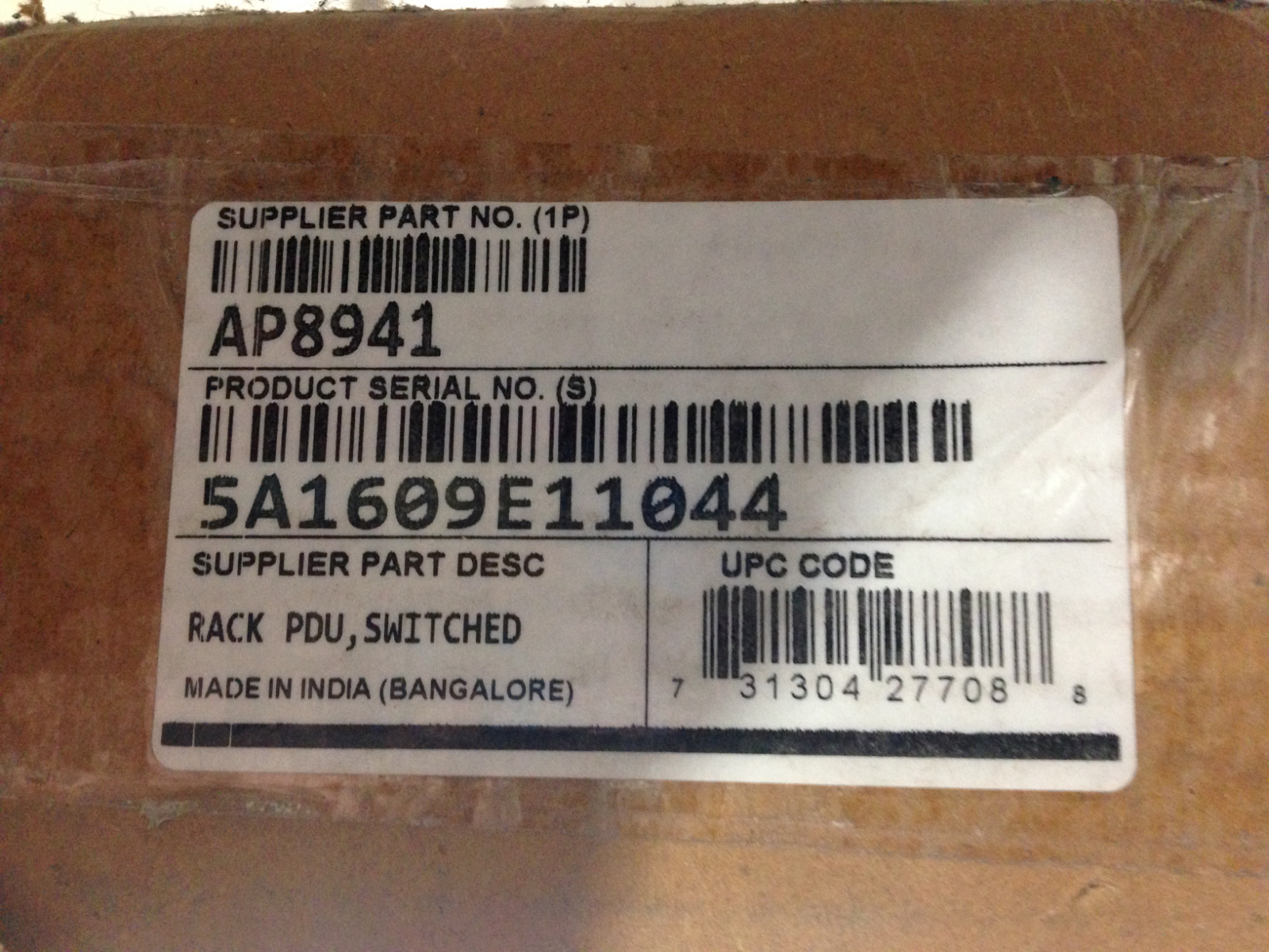 APC AP8941 Switched Rack 24 Outlet PDU