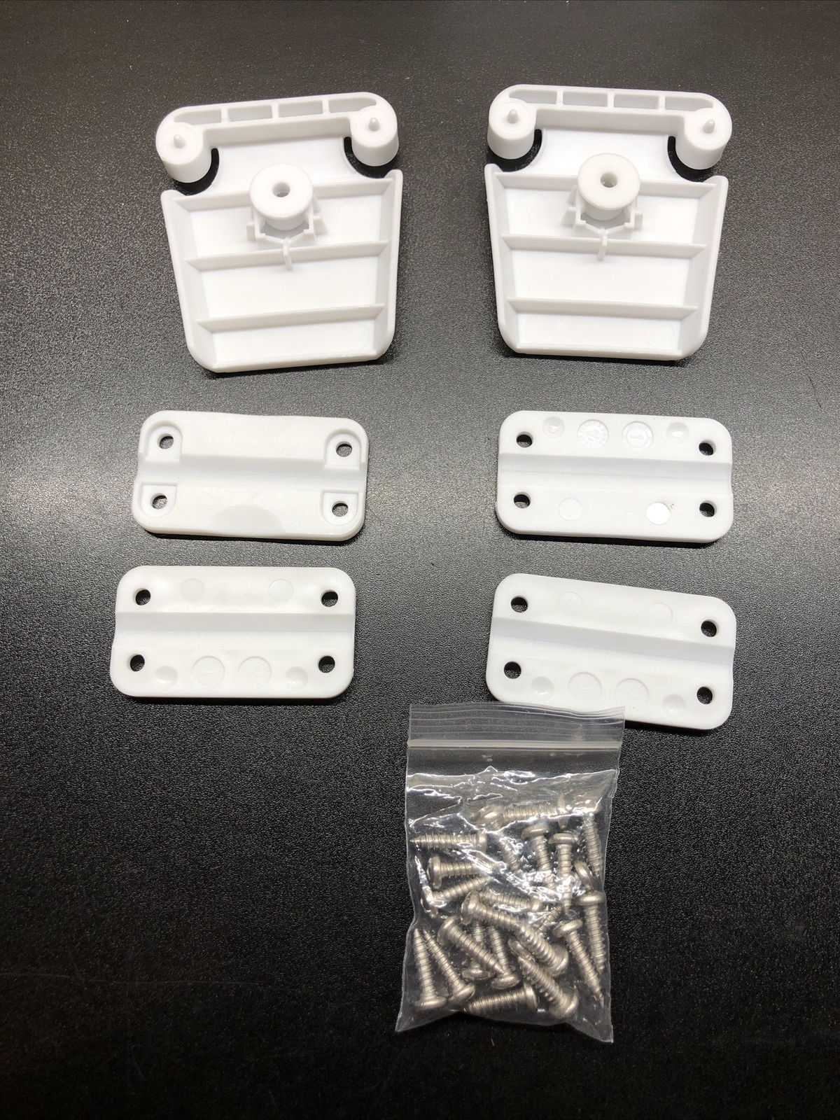 Cooler Plastic Parts Combo Standard Hinges and Latches with Screws Standard