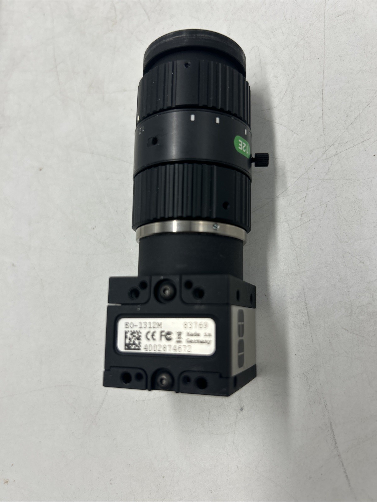 Edmund Optics EO-1312M MONO USB3.0 Camera w/ Computar 75mm telescoping lens