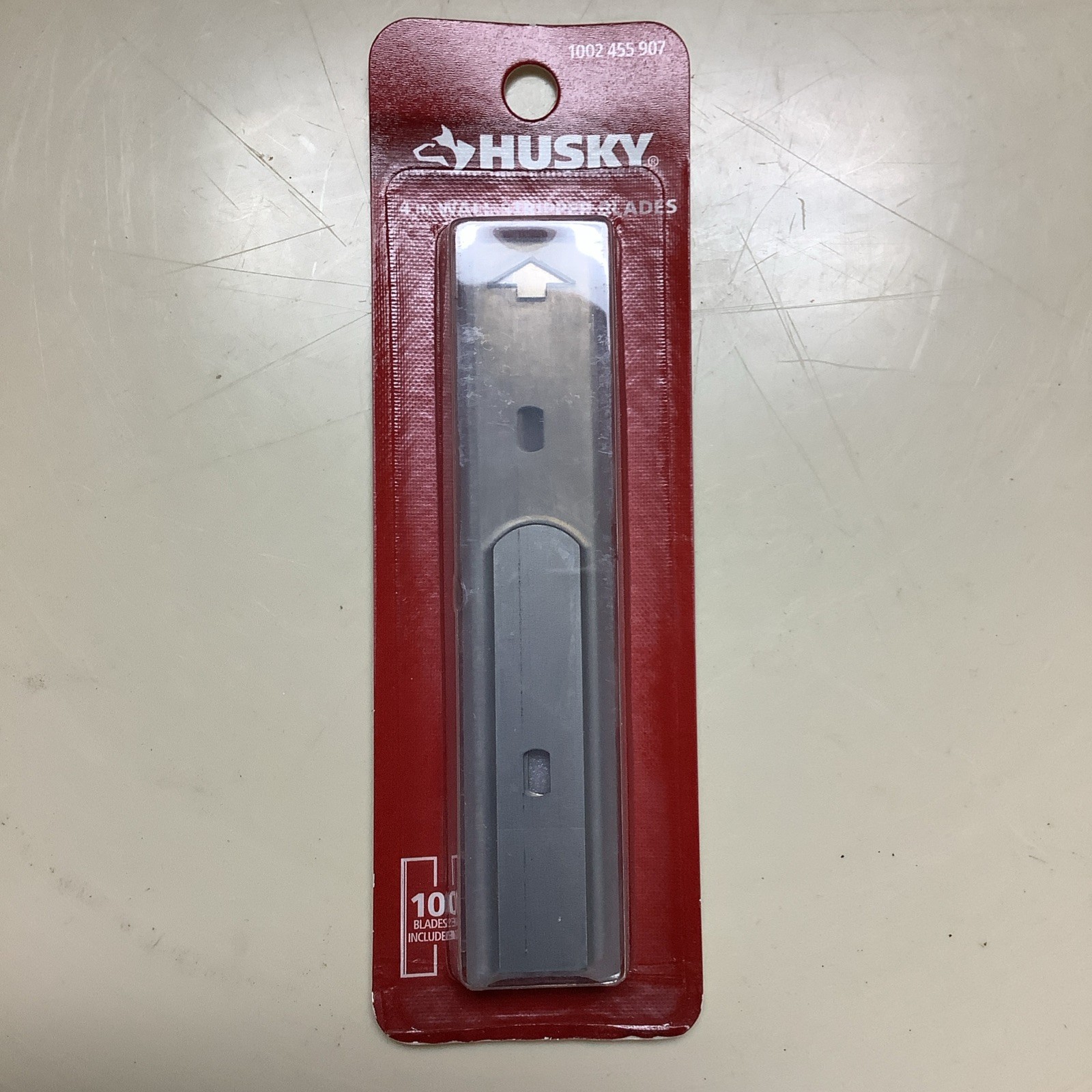 Husky 4" Inch Wall Stripper Replacement Blades, Pack of 10. Husky # 1002-455-907