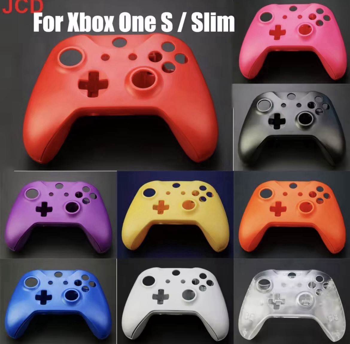 1pcs For Xbox One S Replacement Shell Housing Matte Cover Case Controller Cover