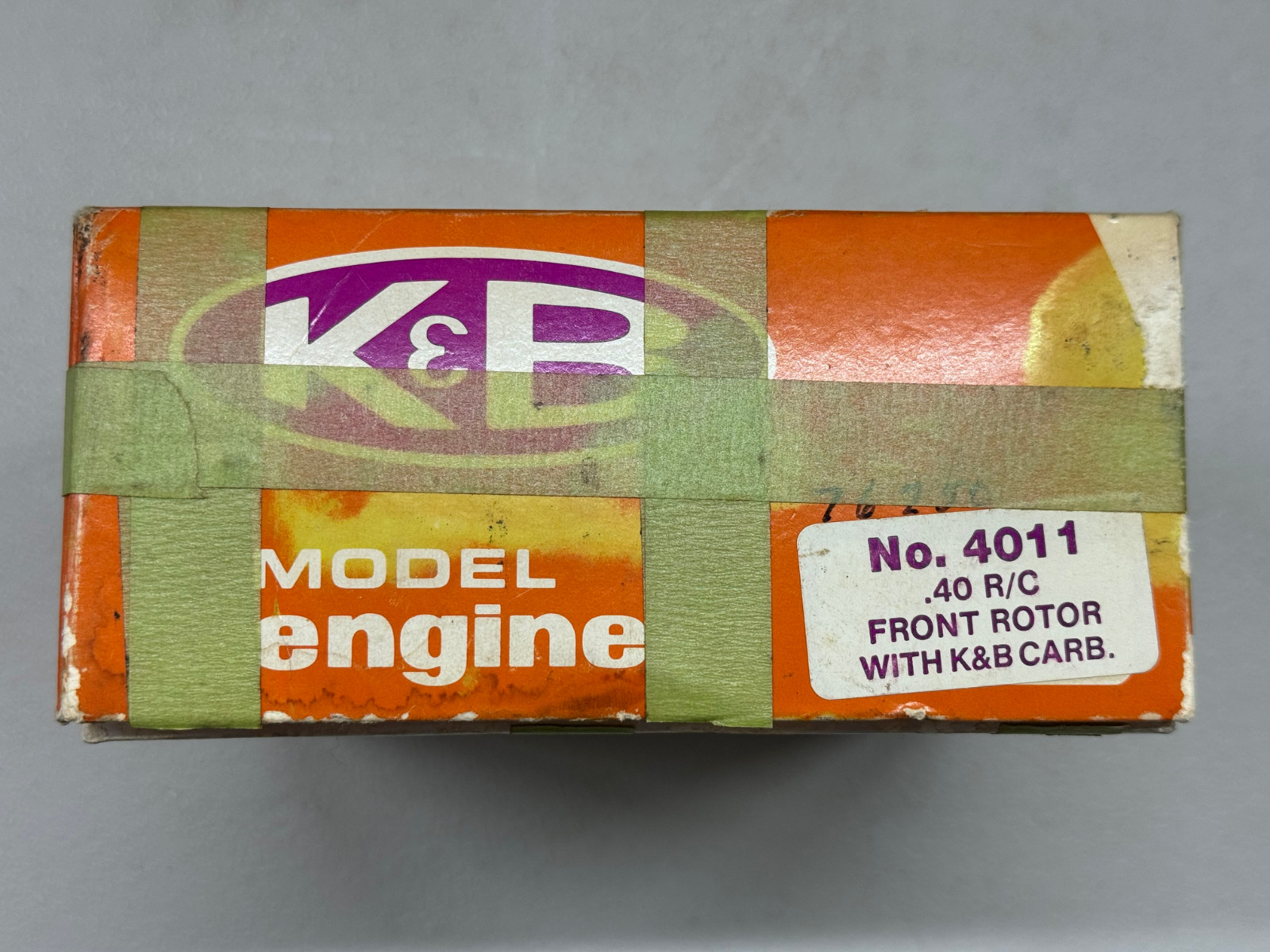 K&B No. 4011 .40 RC Airplane Engine