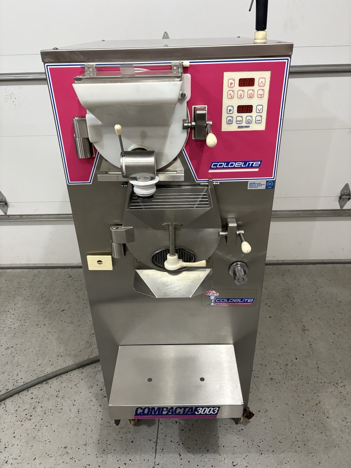 Compacta 3003 Combo Machine Ice Cream Gelato READ