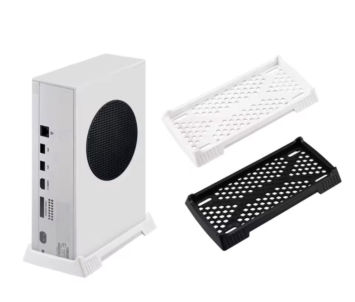 For Xbox Series S Vertical Stand with Built-in Cooling Vent Base Game Console