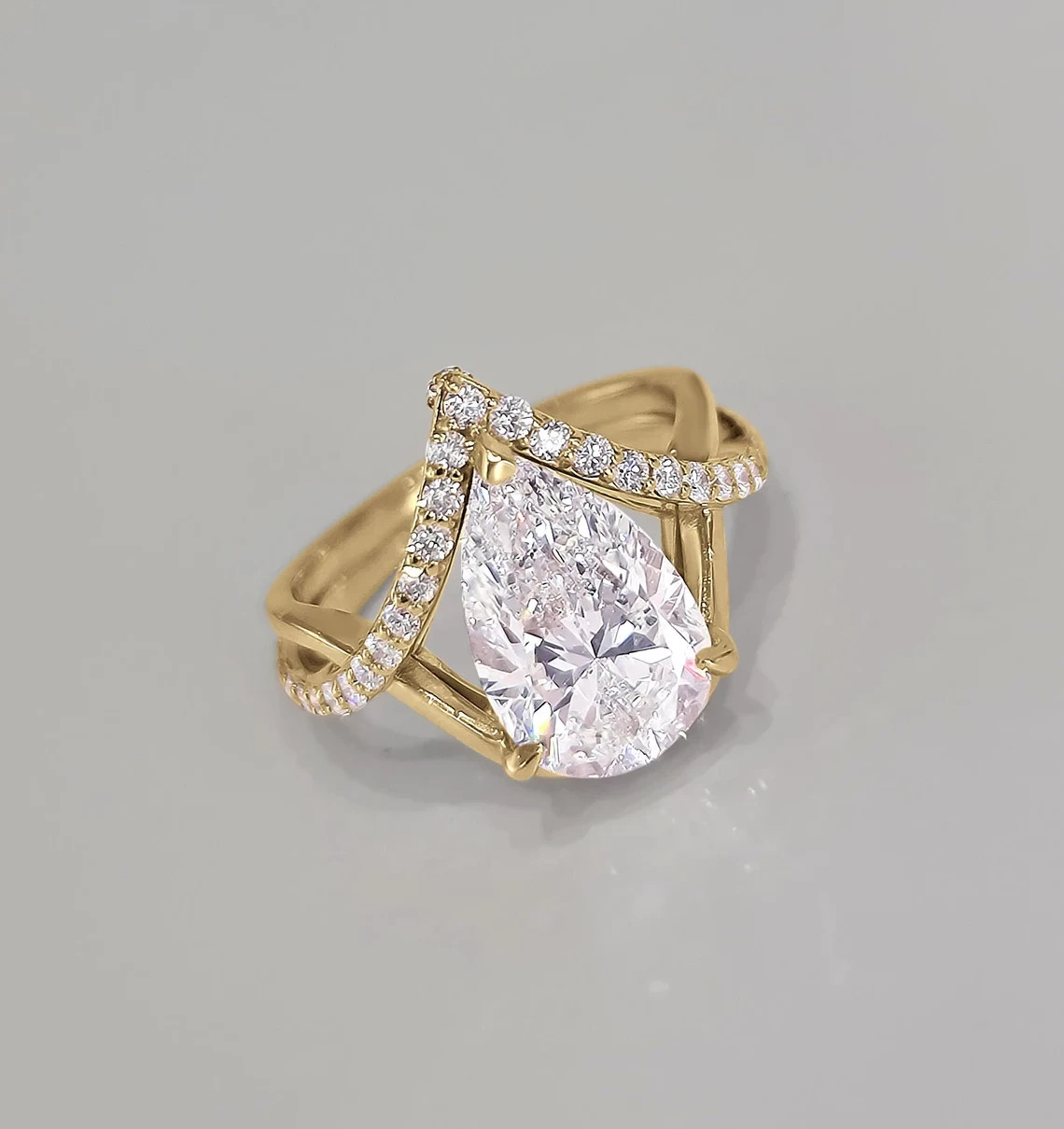 RARE 5.00 Ct  Certified White Diamond  D Color VVS1 Solitaire Ring In 925 Silver