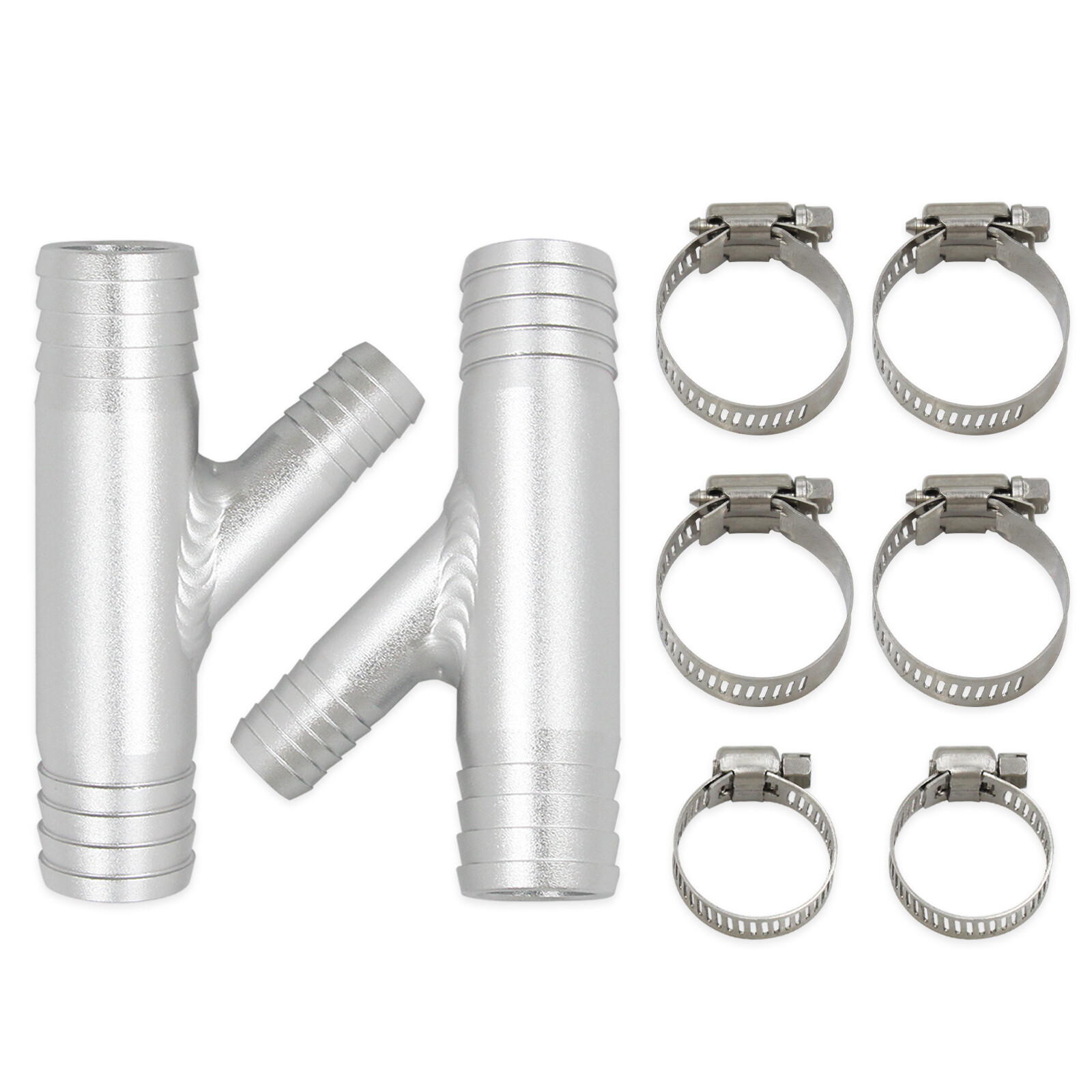 1 Set 1" to 5/8 CAB Heater Y Fitting Compatible For UTV SXS RZR CAN AM Polaris