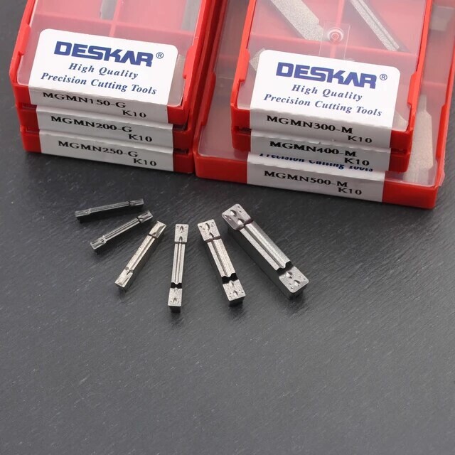 10PCS DESKAR MGMN150-G 200-G 250-G 300-M 400-M 500-M K10 CNC Grooving Turning
