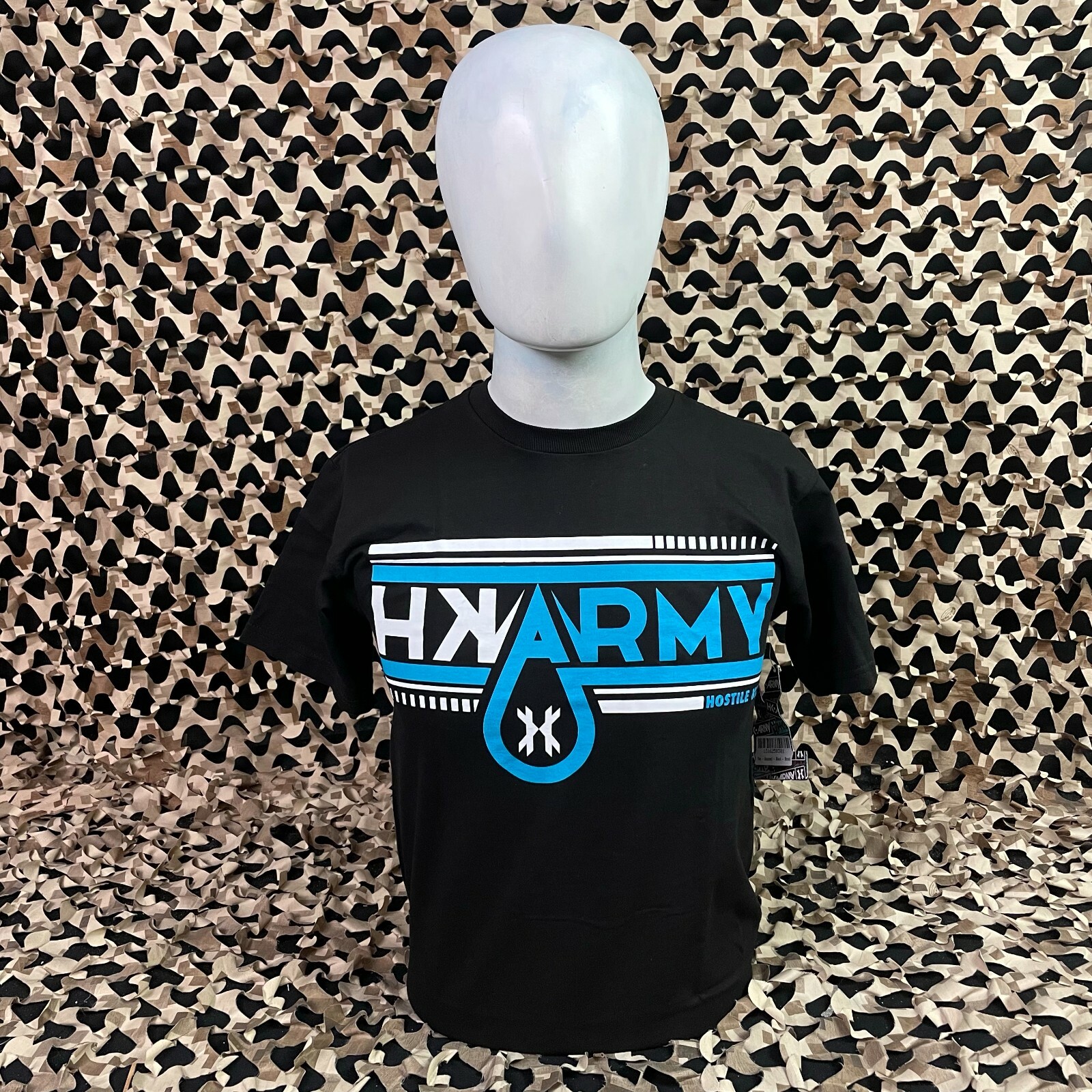 NEW HK Army Dropped Paintball T-Shirt - Black - Medium