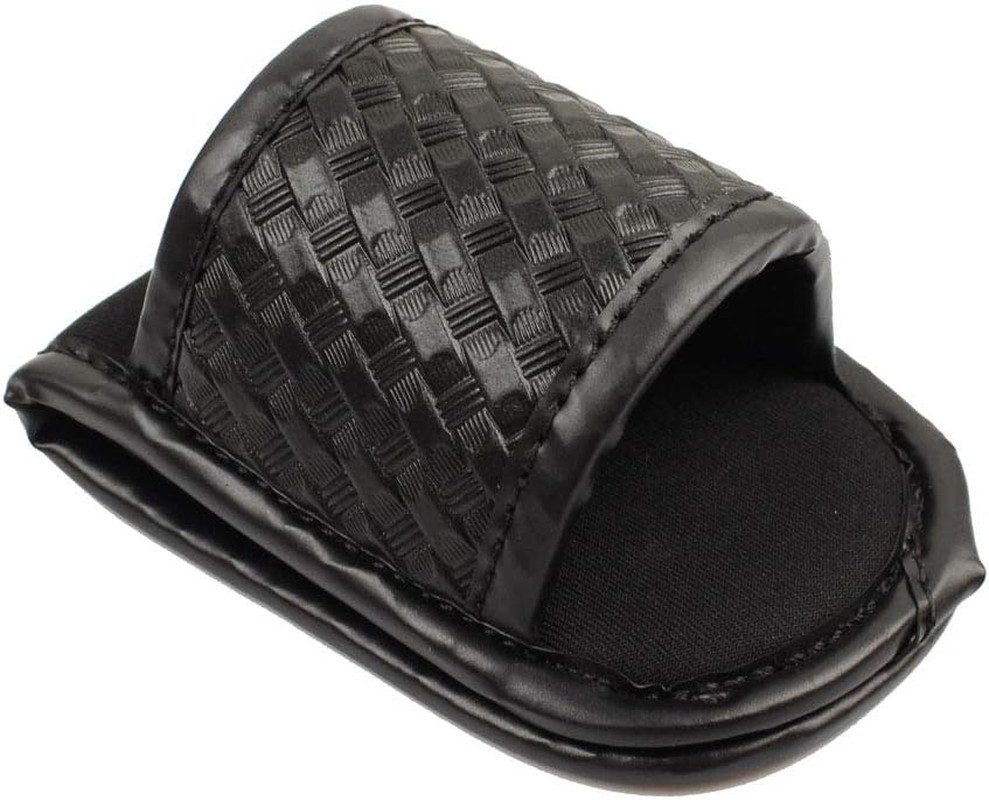 Compact Flashlight Holder, Open Top Compact Light Holder -Duty Belt Basketweave