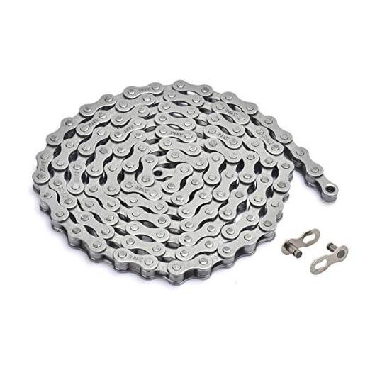 Single-Speed Bicycle Chain 1/2 x 1/8 Inch 122 Links
