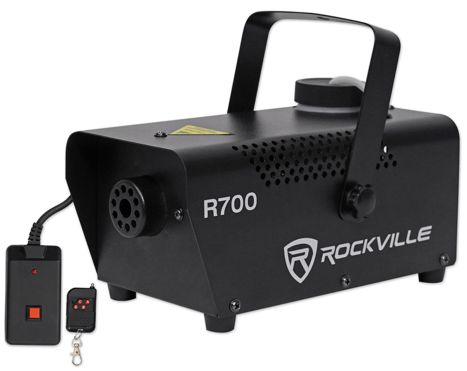 Rockville R700 Fog/Smoke Machine w/ Remote Quick Heatup, Thick Fog!