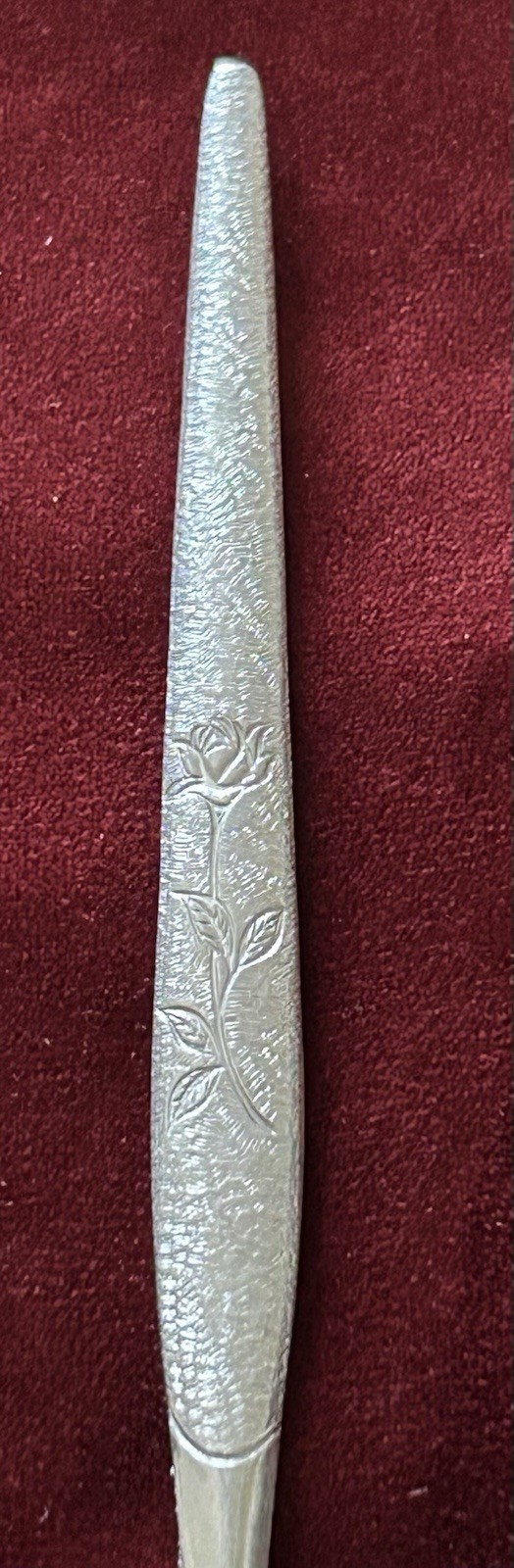 NASCO FLEUR STAINLESS -- *** 5 Teaspoons*** VGC