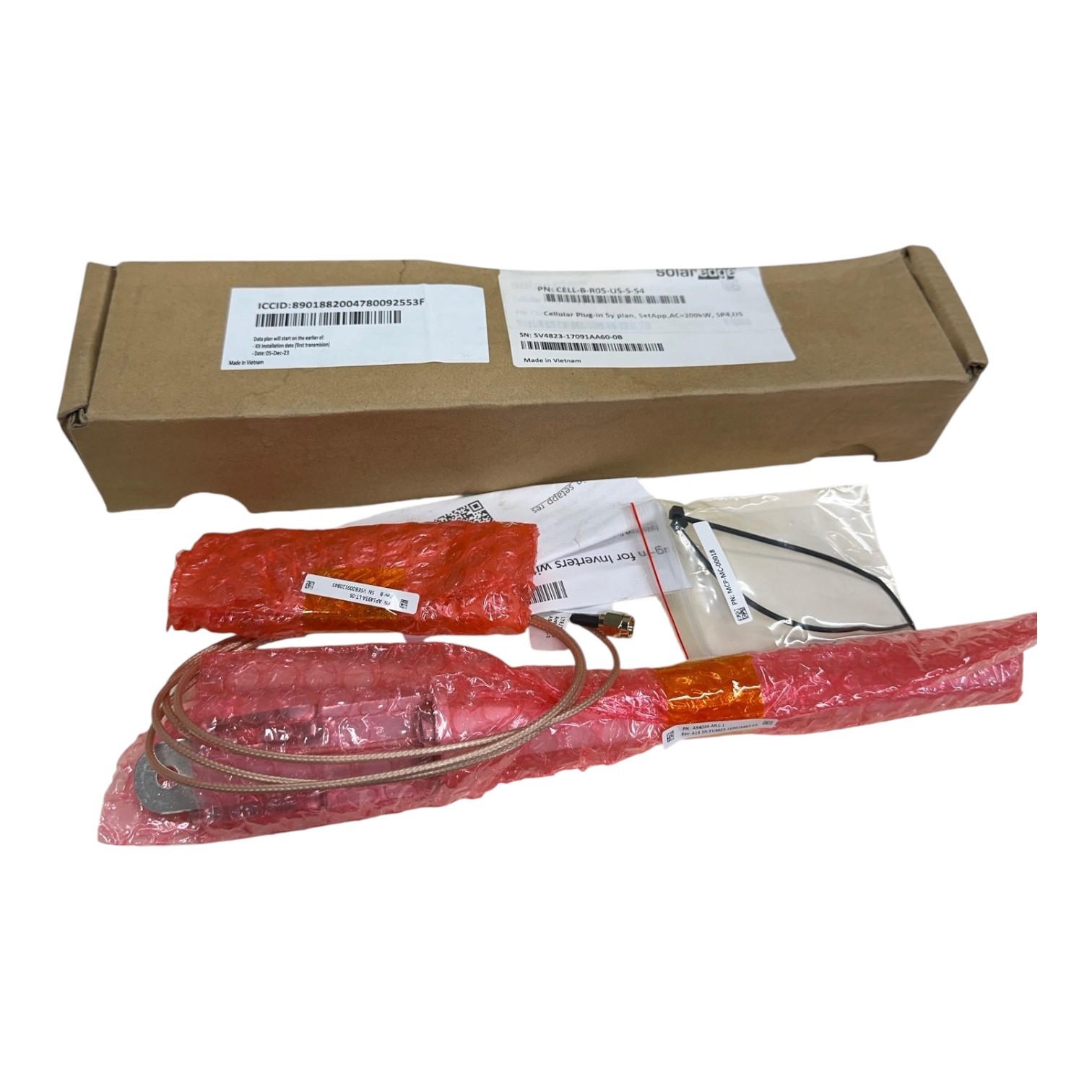 New SolarEdge CELL-B-R05-US-S-S4 Cellular Plug-In Kit 🔥Fast Shipping🔥