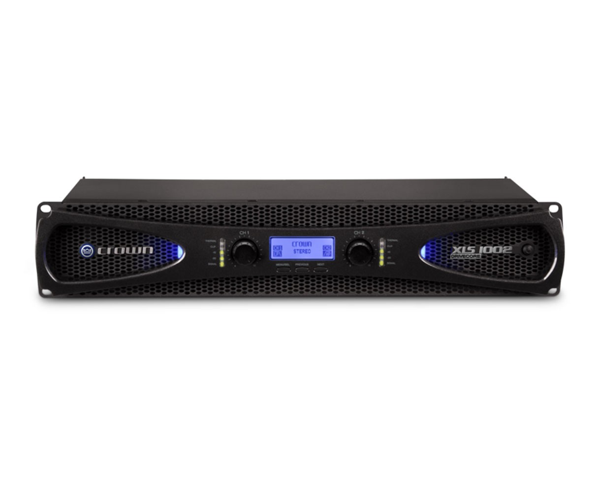 Crown XLS1002 2-Channel 350 Watt Amp Power Amplifier PROAUDIOSTAR