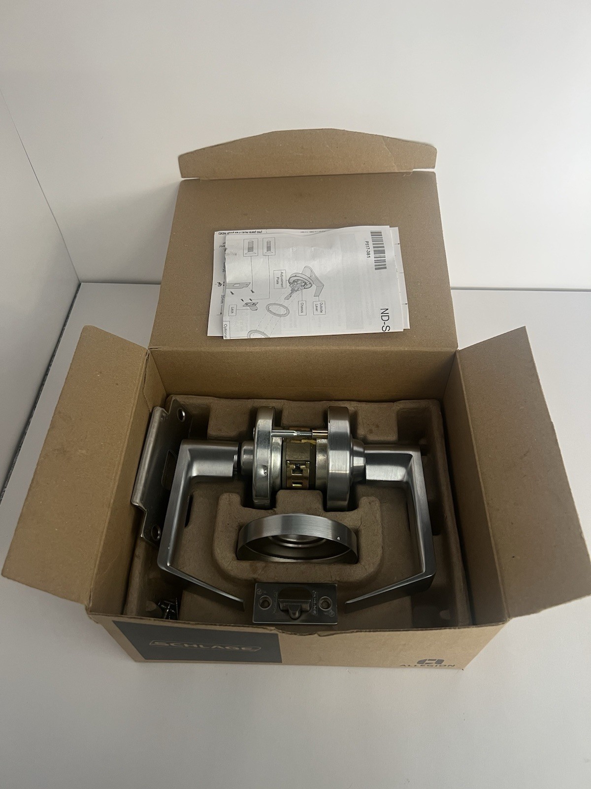 Schlage Commercial Cylindrical Store Front Lock Missing Key