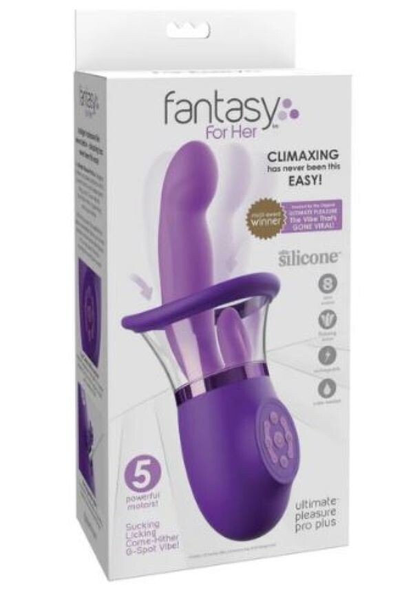 Pipedream Fantasy For Her Ultimate Pleasure Pro Plus Purple, New