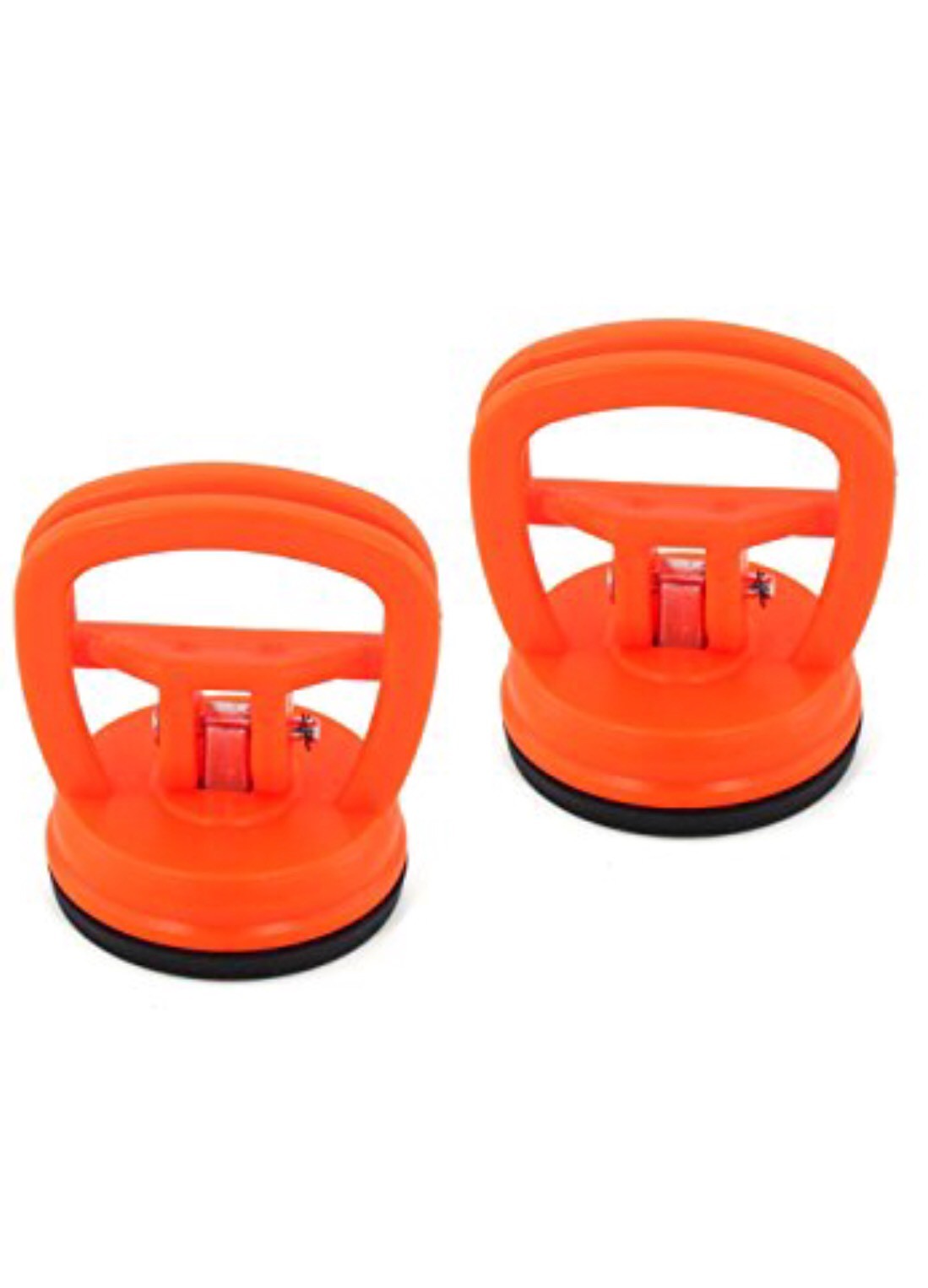2Pack 2.5" Mini Suction Cup Dent Remover Puller Glass Metal Lifter Locking Quick