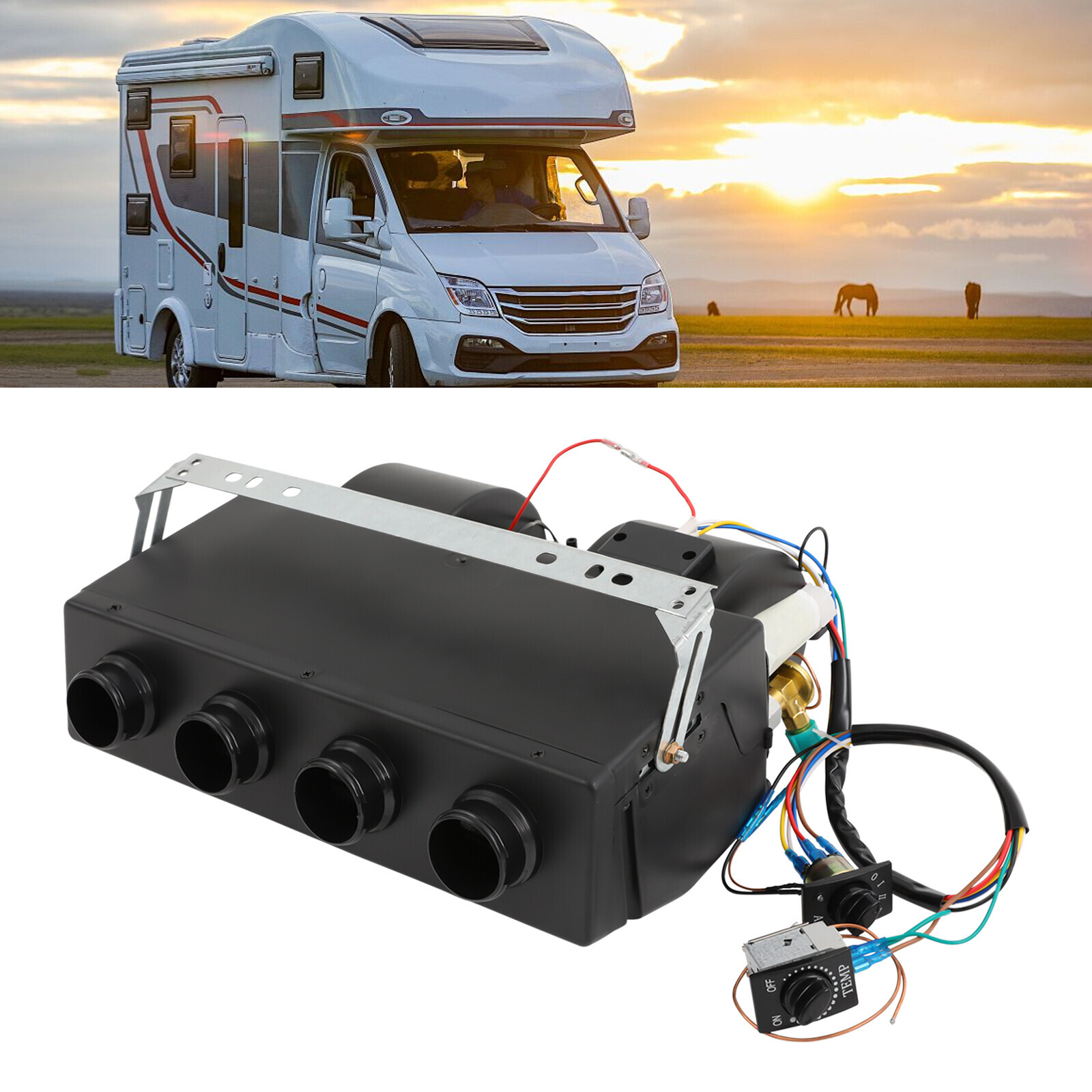 80W 24V Universal Air Conditioning Evaporator, Air Conditioning Evaporator Kit