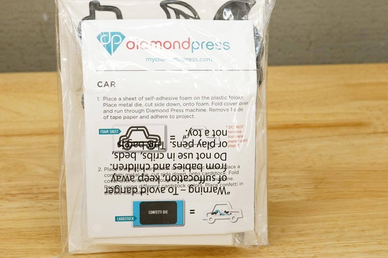 Diamond Press MISTER SHAKER Kit 13 Dies Foam Acetate Complete #662300 New