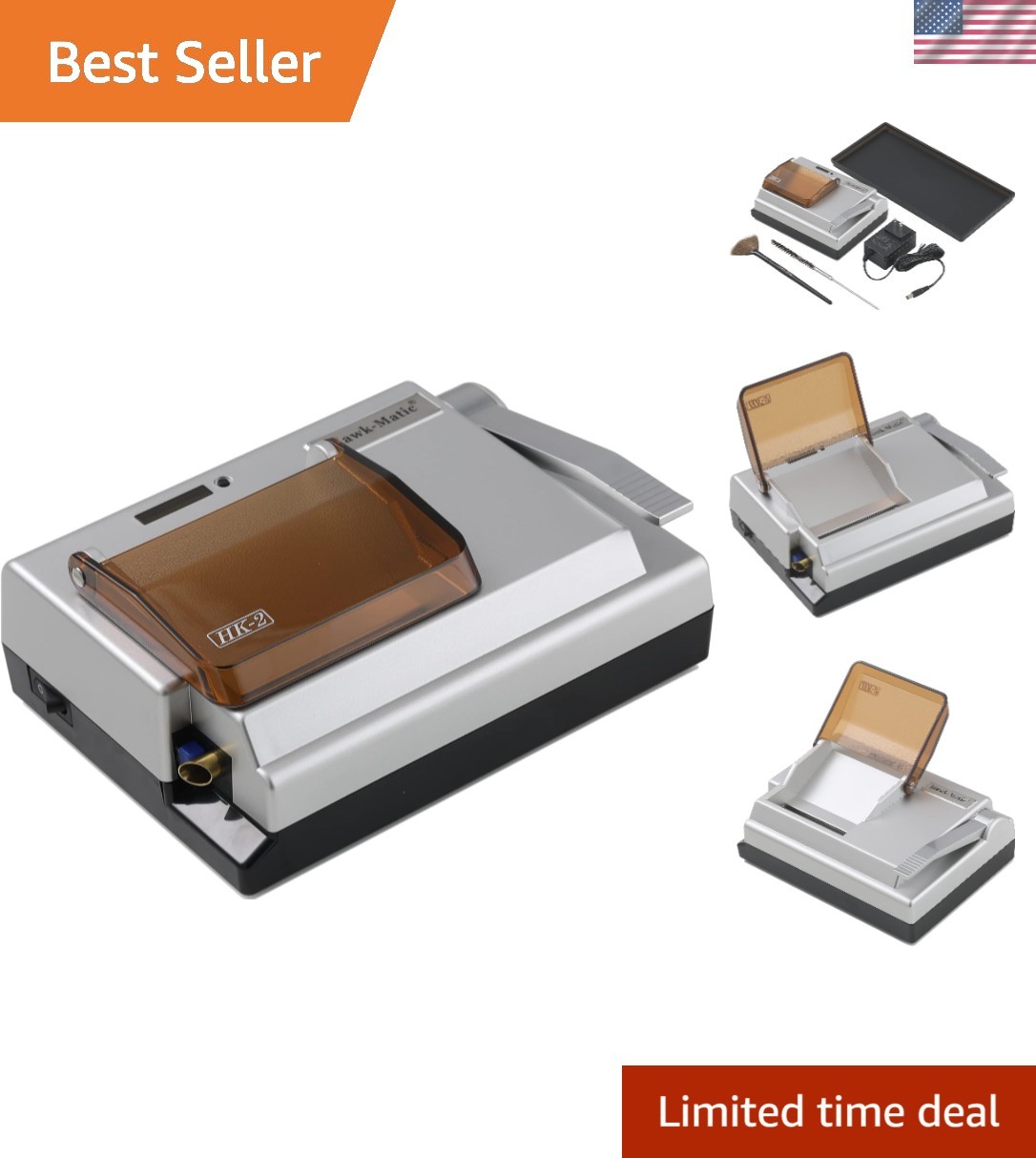 HawkMatic HK2 Electric Cigarette Injector Machine Cigarette Rolling Machine S...
