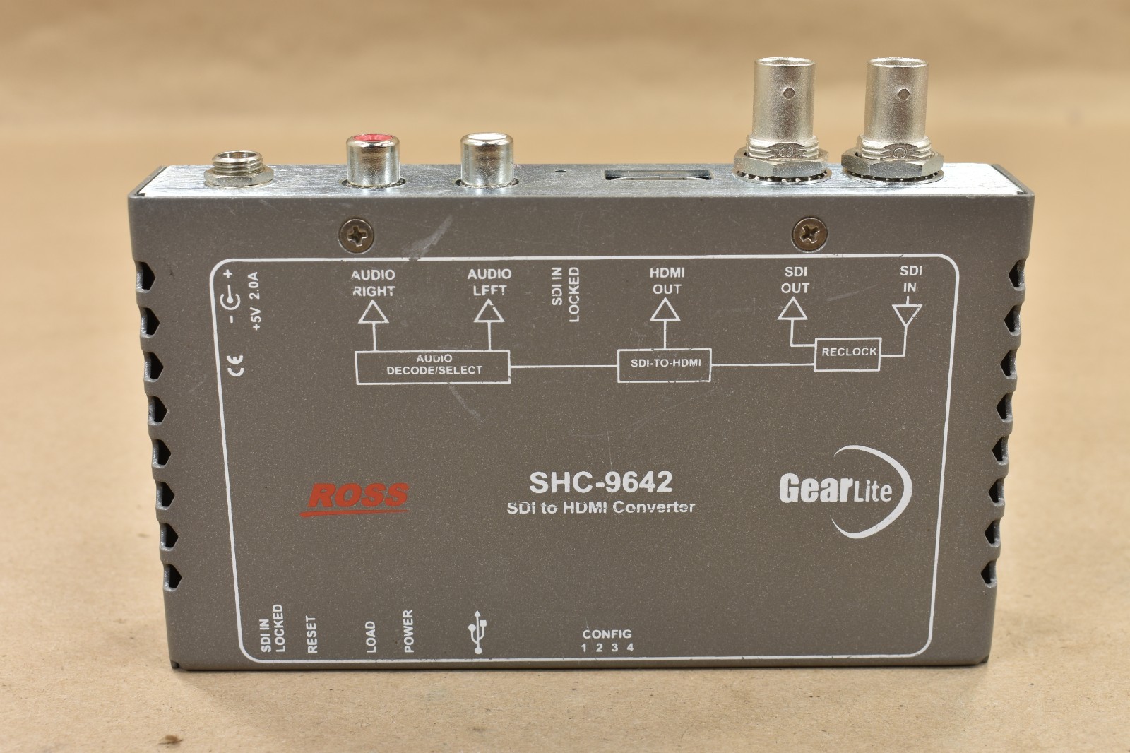 Ross Video SHC-9642, GearLite SDI to HMI Converter, 9642AR-001-01A