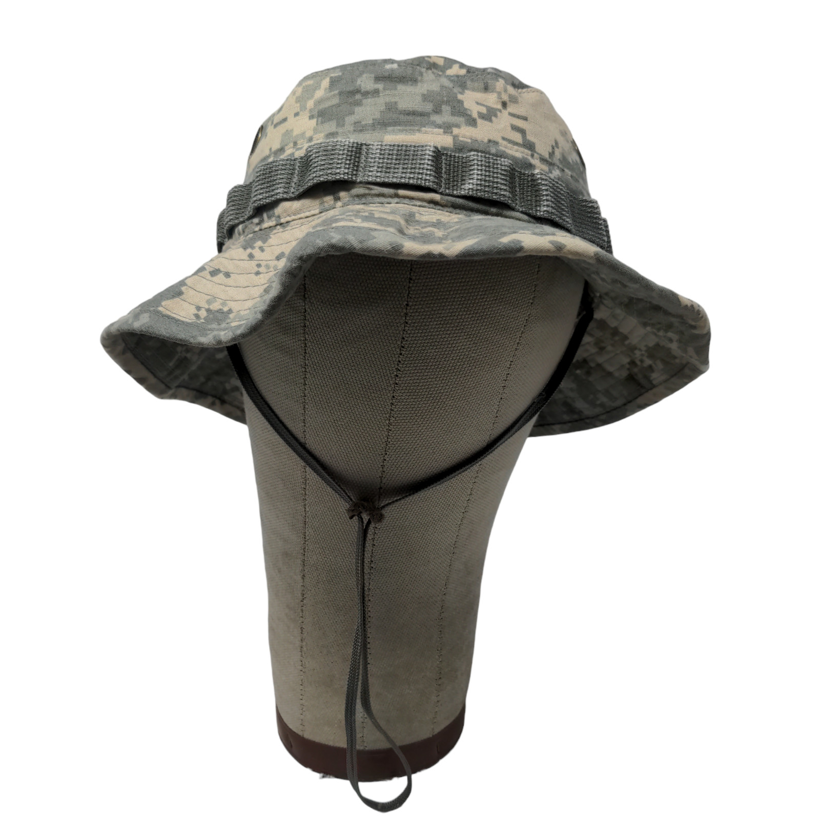 U.S. Army Men's Hot Wear Sun Hat Digital Camo Size 6 7/8 Nylon Cotton Blend